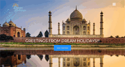 Desktop Screenshot of dreamholidaysblr.com